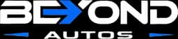 Beyond Autos White Logo