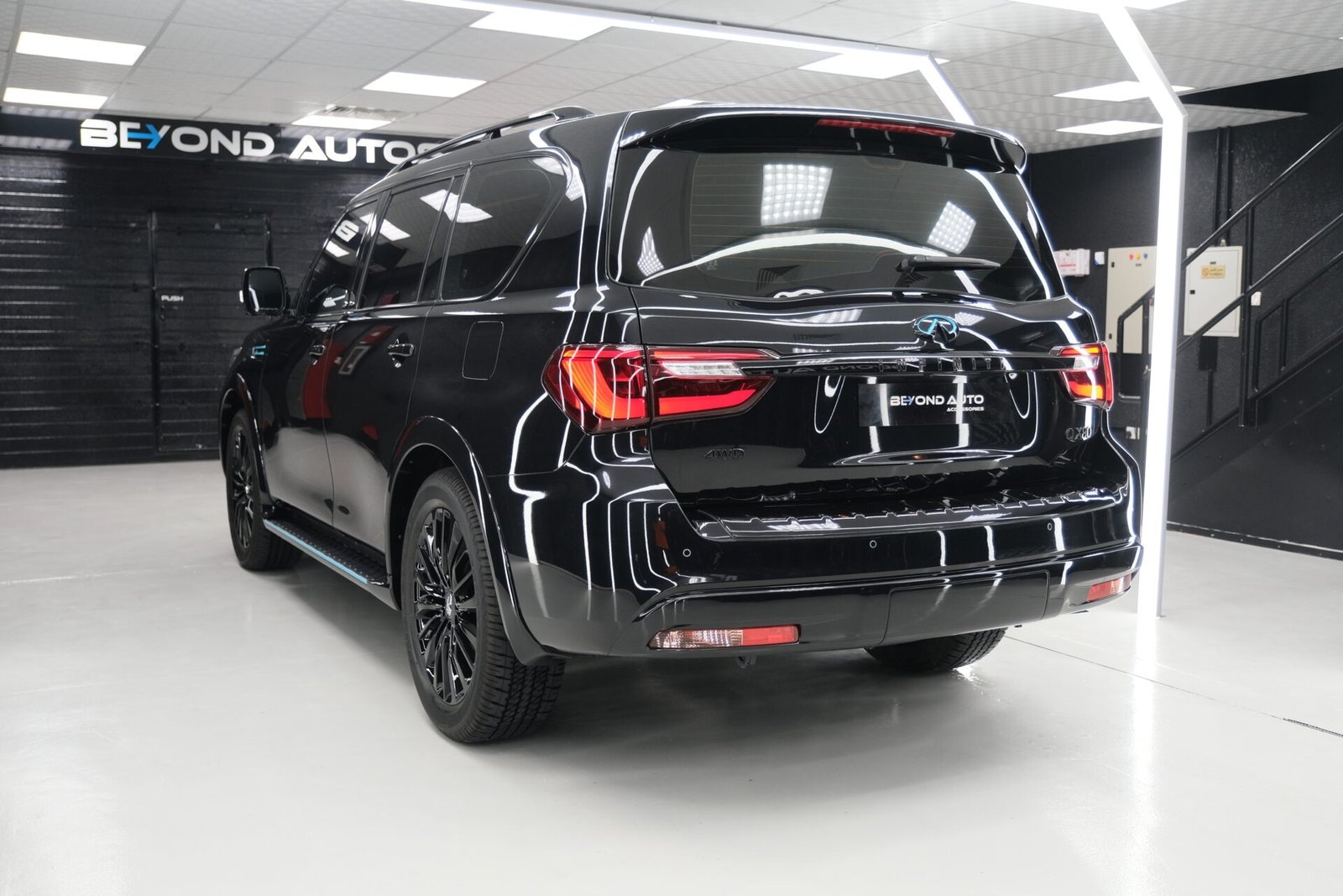 Beyond Auto Accessories _ Infiniti QX80 _ Black Edition _ Black (4)