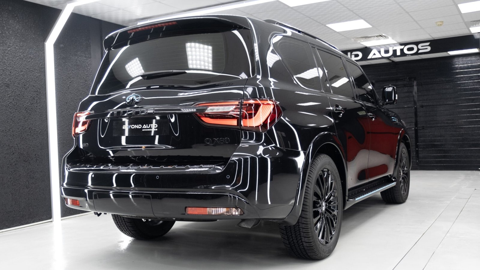 Beyond Auto Accessories _ Infiniti QX80 _ Black Edition _ Black (5)