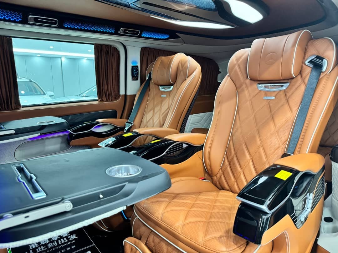 Beyond Autos _ 2024 Mercedes Vito VIP 2.0L - Interior Brown (1)