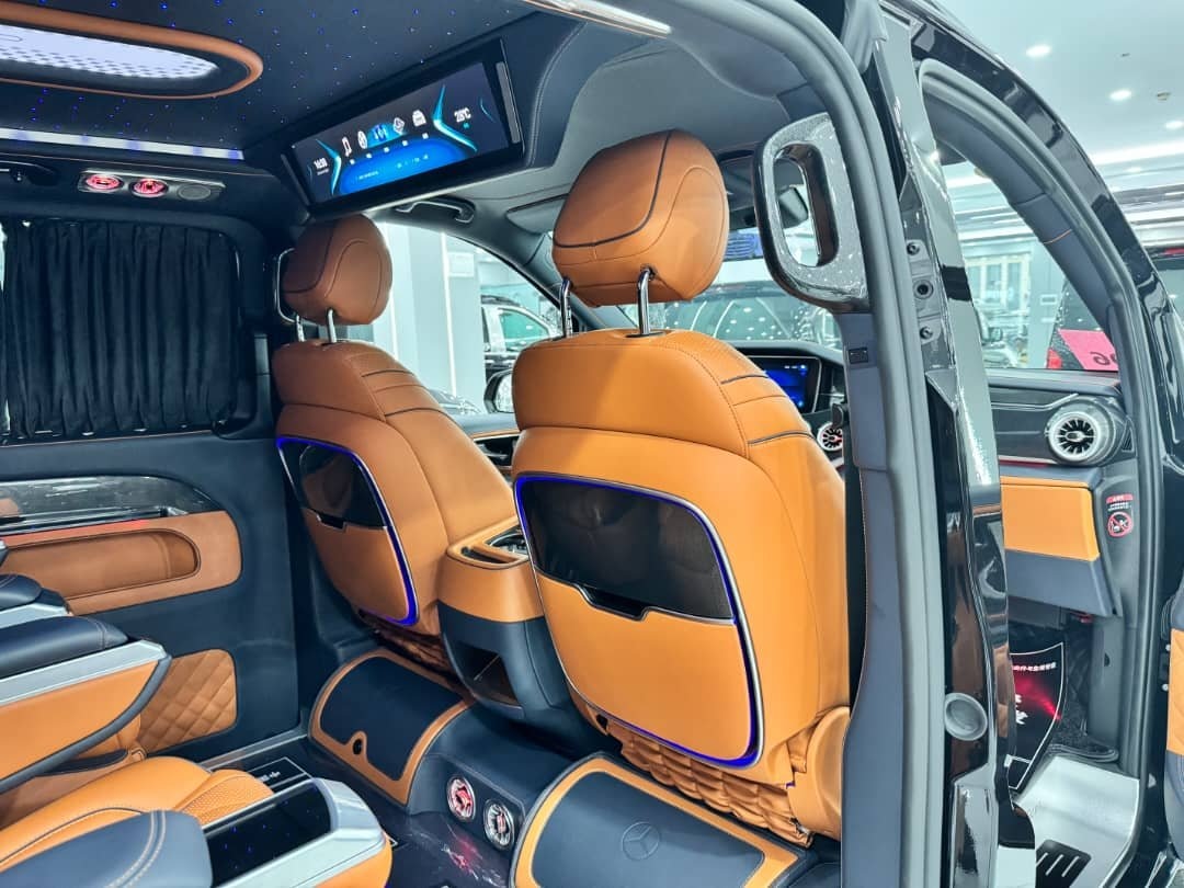 Beyond Autos _ 2024 Mercedes Vito VIP 2.0L - Interior Brown (6)