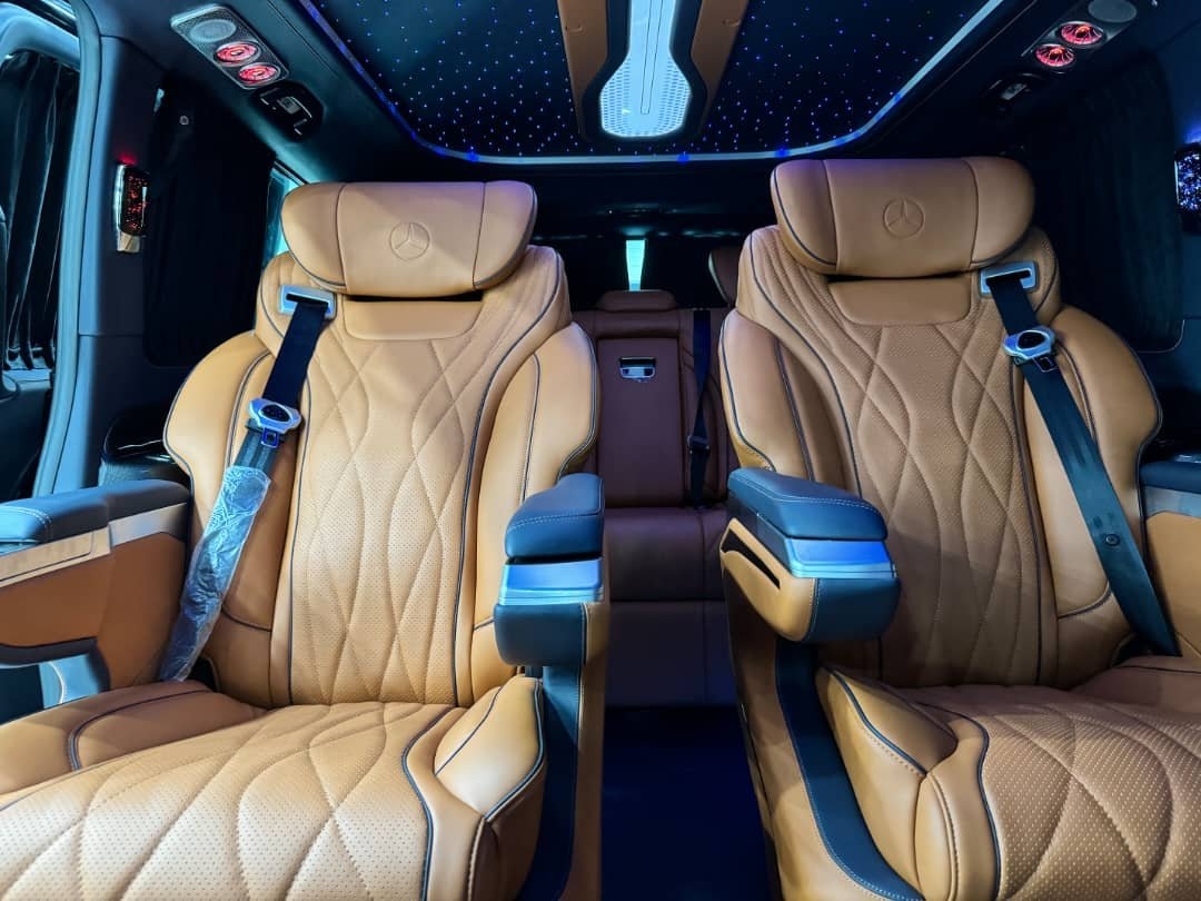 Beyond Autos _ 2024 Mercedes Vito VIP 2.0L - Interior Brown (8)