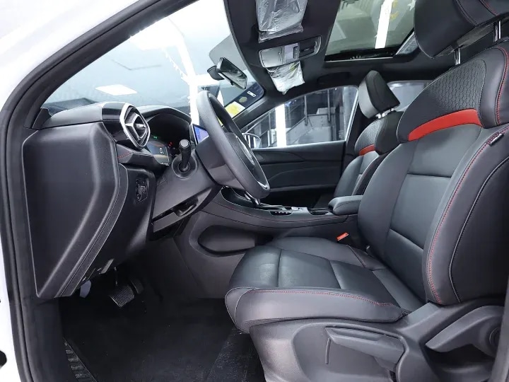 2026 MG MG5 GT 1.5L Comfort White Inside Black & Red- Beyond Autos - www.beyondautos.com