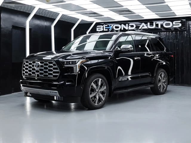 2026 Toyota Sequoia Capstone 3.4L Twin-Turbo 6 Cyl Hybrid 4WD AT - Beyond Autos - www.beyondautos.com