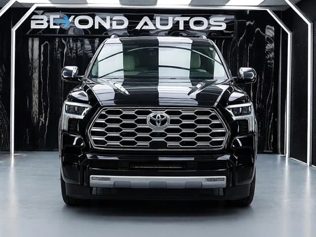 2026 Toyota Sequoia Capstone 3.4L Twin-Turbo 6 Cyl Hybrid 4WD AT - Beyond Autos - www.beyondautos.com