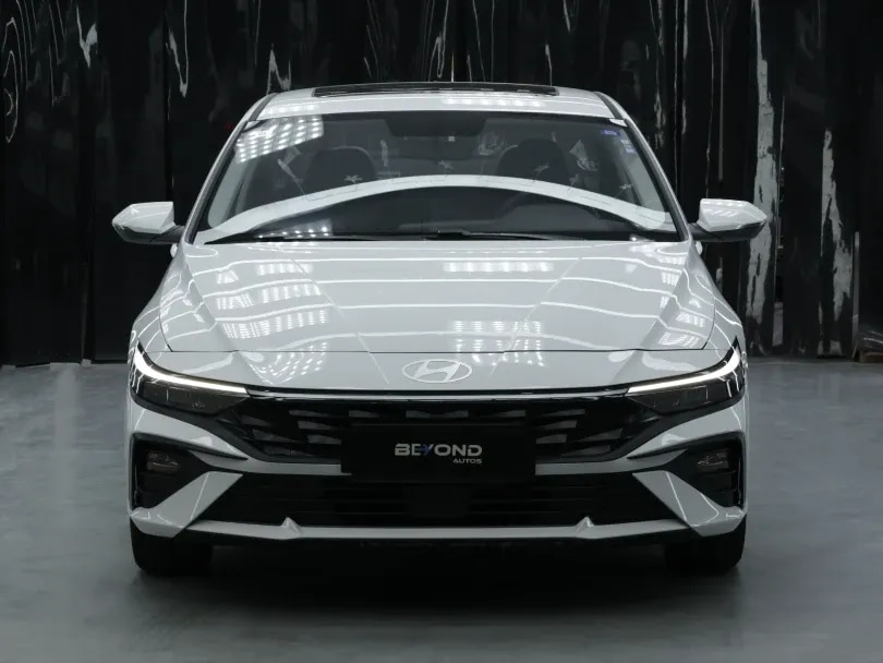 2026 Hyundai Elantra 1.5L GLX Elite White Inside Black - Beyond Autos - www.beyondautos.com