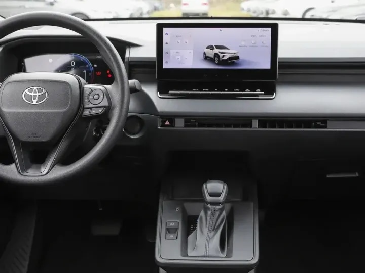 2026 Toyota Corolla Cross 2.0L HEV White Inside Black - Beyond Autos - www.beyondautos.com