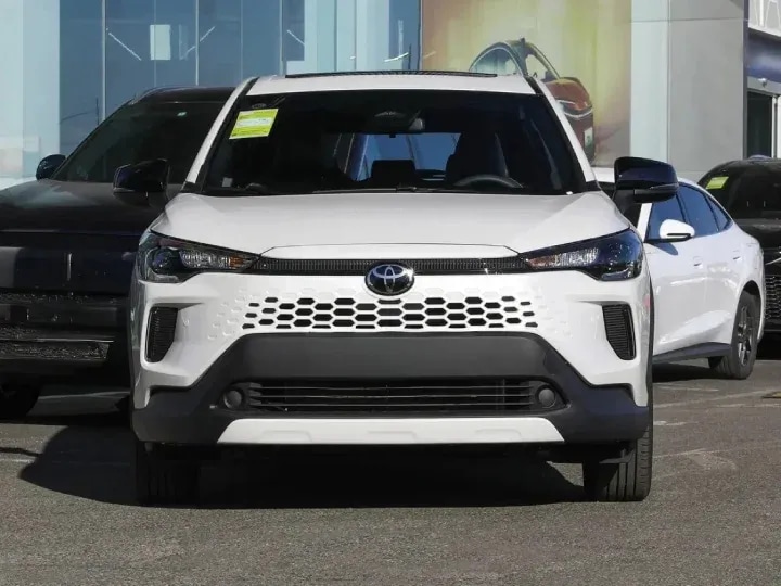 2026 Toyota Corolla Cross 2.0L HEV White Inside Black - Beyond Autos - www.beyondautos.com