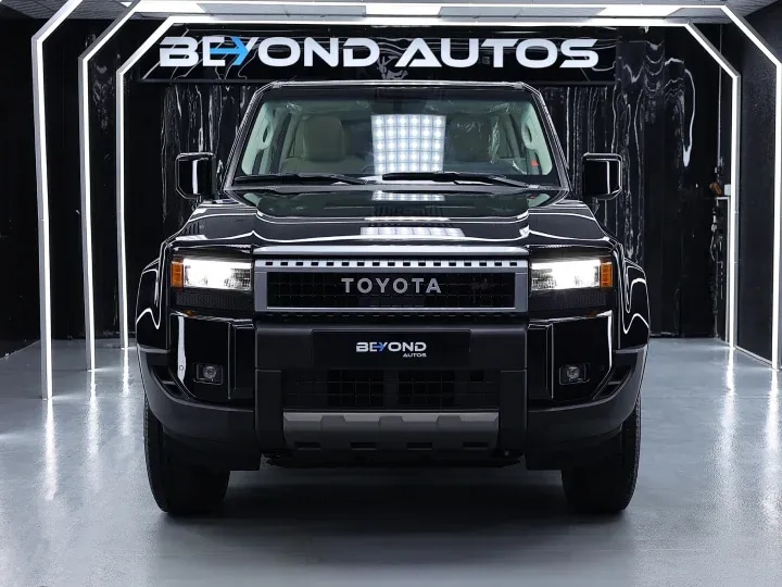 2026 Toyota Land Cruiser Prado J250 2.8L Turbo Black Inside Beige - Beyond Autos - www.beyondautos.com