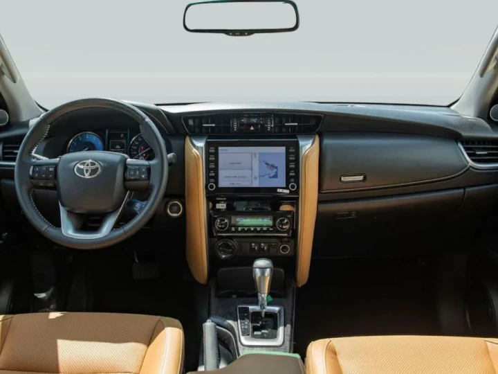 2026 Toyota Fortuner VXR SR5 V6 4.0L White Inside Orange - Beyond Autos - www.beyondautos.com