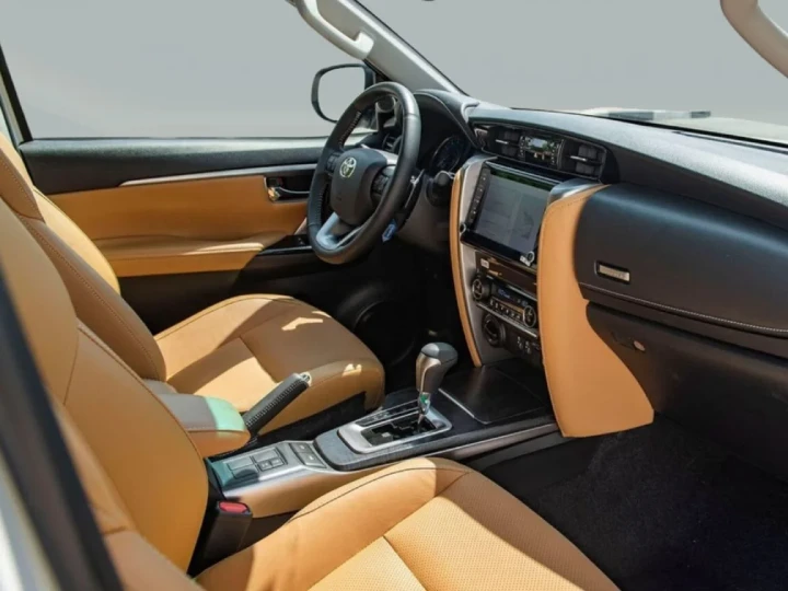 2026 Toyota Fortuner VXR SR5 V6 4.0L White Inside Orange - Beyond Autos - www.beyondautos.com