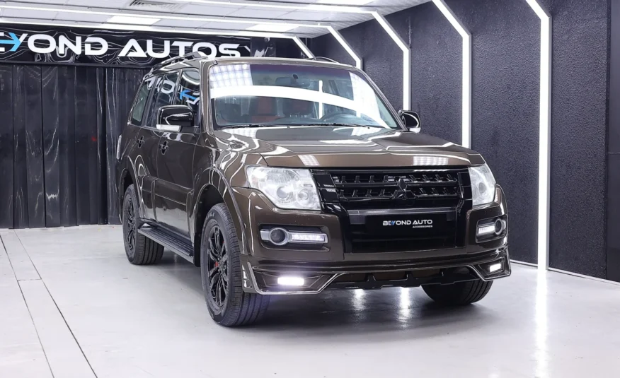 Mitsubishi-Pajero-Body-Kit-V2-Beyond-Auto-Accessories Brown Front