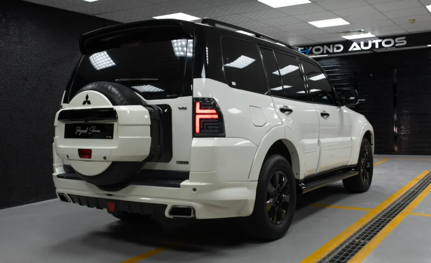 Mitsubishi-Pajero-Black-Hawk-Upgrade-Beyond-Auto-Accessories White Rear After