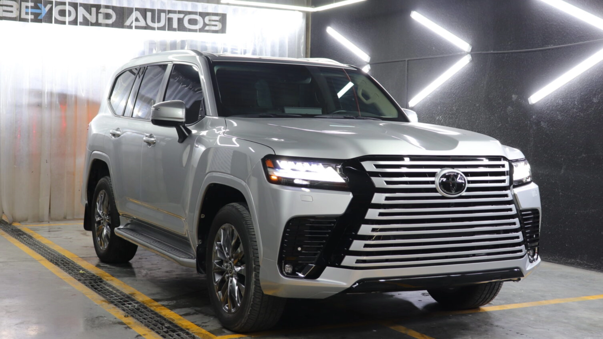 Toyota-Land-Cruiser-LC-Lexus-Upgrade-Body-Kit-V1-Beyond-Auto-Accessories Side Front