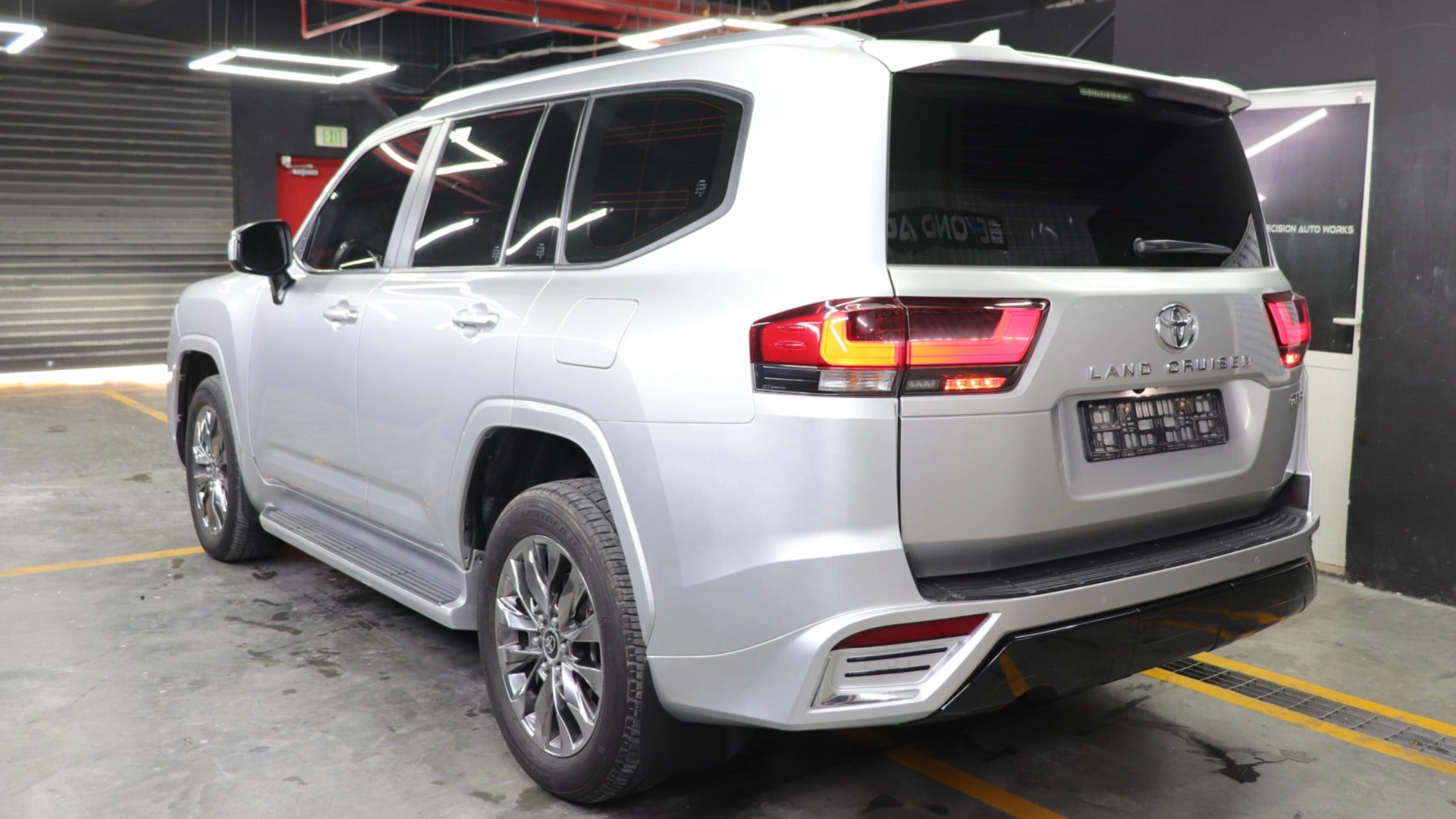 Toyota-Land-Cruiser-LC-Lexus-Upgrade-Body-Kit-V1-Beyond-Auto-Accessories Side Rear