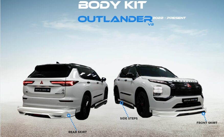 Body Kit V2 for Mitsubishi Outlander fits 2022 – 2024 models