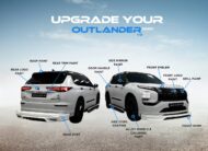 White Mitsubishi Outlander 2022 - 2024 Body Kit