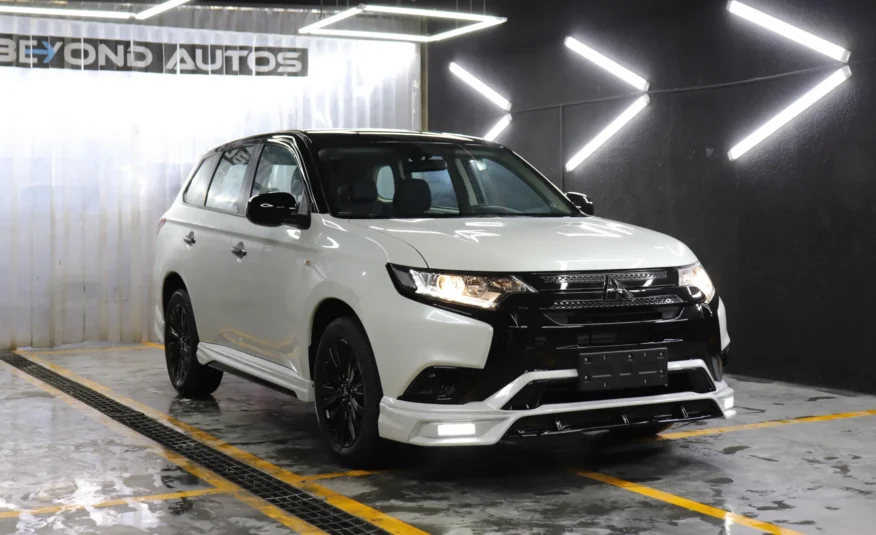 Beyond Auto Accessories _ Outlander V1 _ White _ Body Kit Front 2016 2017 2018 2019 2020 2021 2022