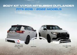 Beyond Auto Accessories _ Outlander V1 _ Body Kit Rear 2016 2017 2018 2019 2020 2021 2022