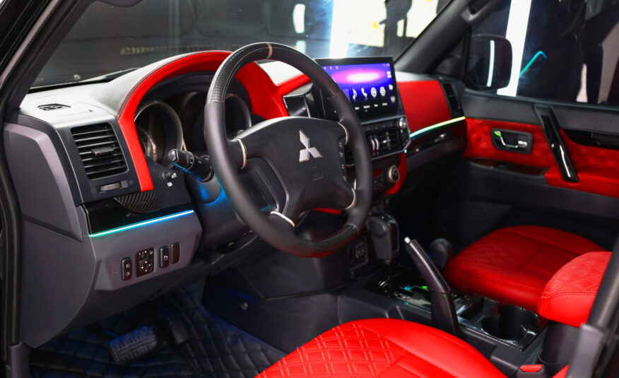 Beyond Auto Accessories _ Mitsubishi Pajero Interior Upgrade _ Red (2) (1)
