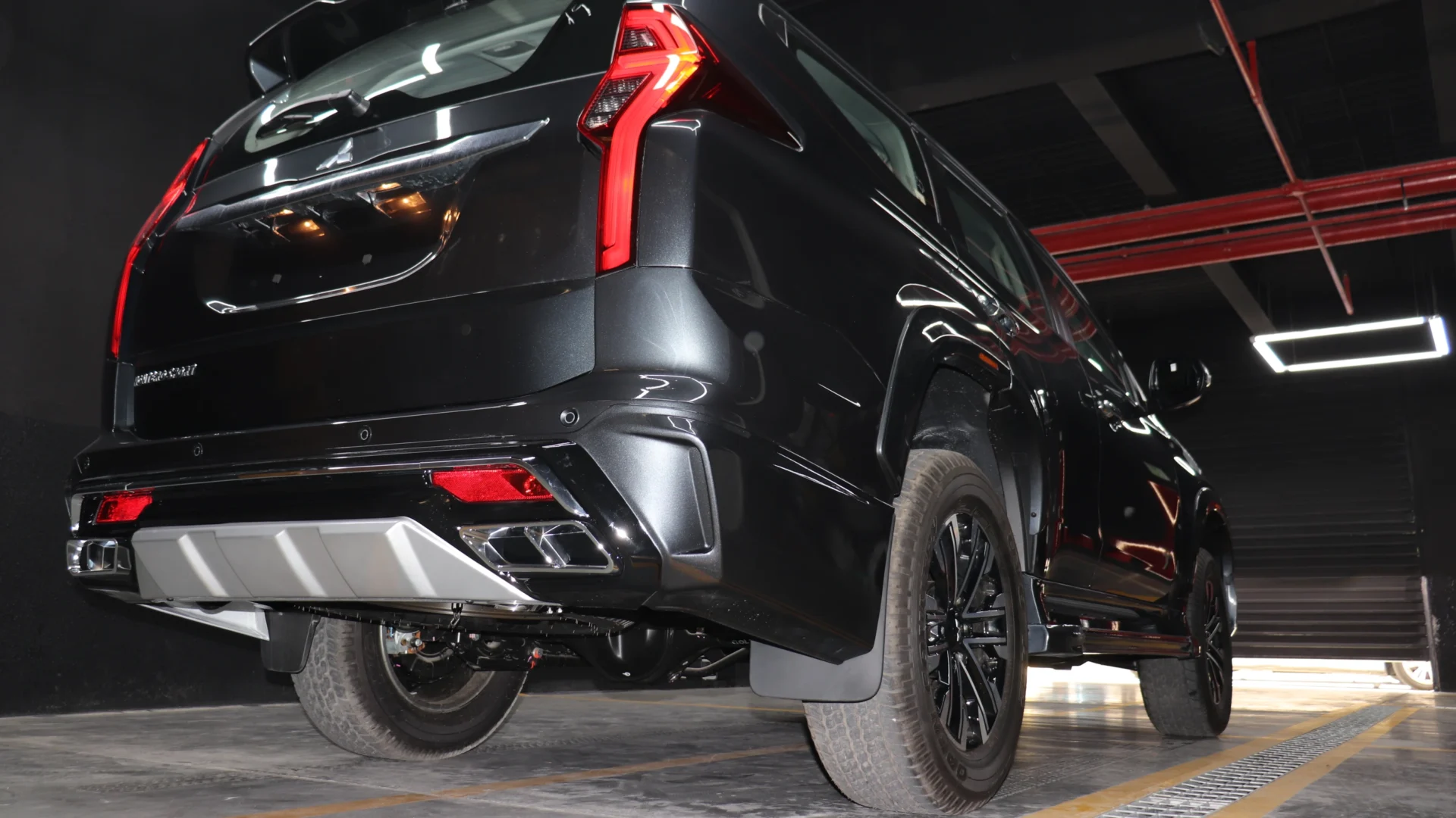 Mitsubishi-Montero-Sport-Body-Kit-V2-Beyond-Auto-Accessories Grey Rear