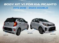 Body Kit V1 for Kia Picanto fits 2018 – 2023 Models