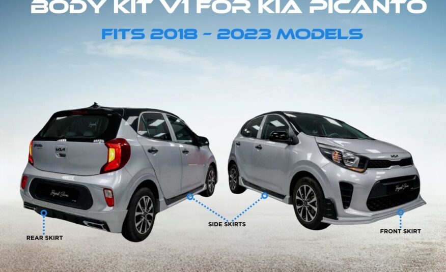 Body Kit V1 for Kia Picanto fits 2018 – 2023 Models