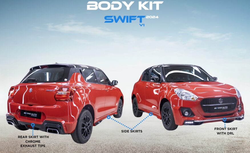 Body Kit V1 for Suzuki Swift fits 2018 – 2024 Models