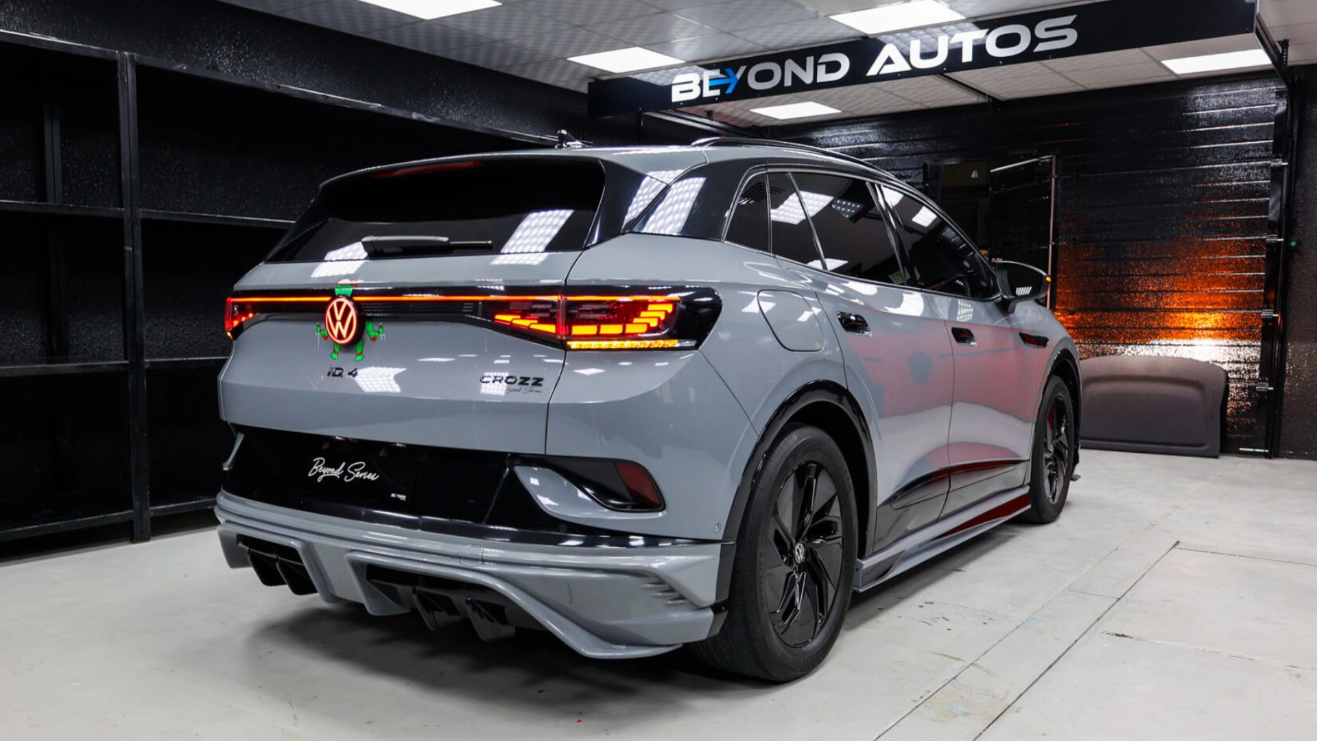 VW-ID4-Body-Kit-V1-Beyond-Auto-Accessories Grey Rear