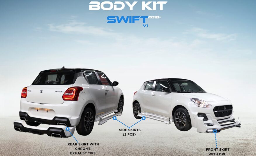 Body Kit V1 for Suzuki Swift fits 2018 – 2024 Models