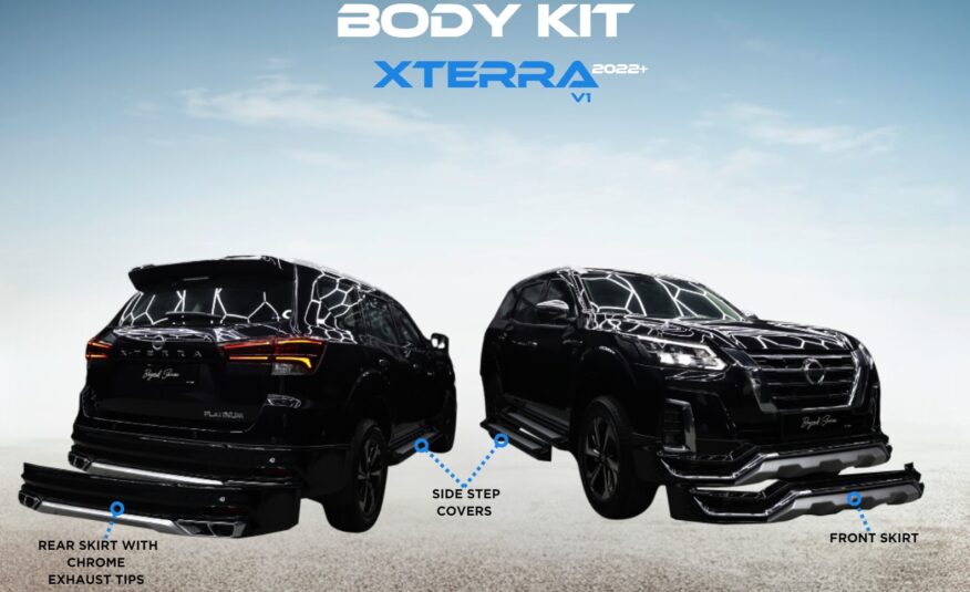 Body Kit V1 for Nissan Xterra fits 2022 – 2024 Models