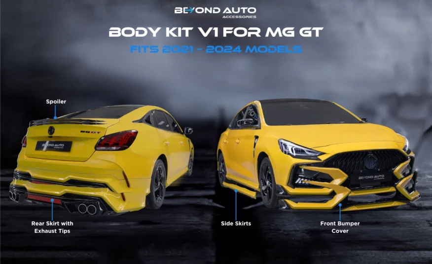 Body Kit V1 for MG GT Fits 2021 – 2024 Models