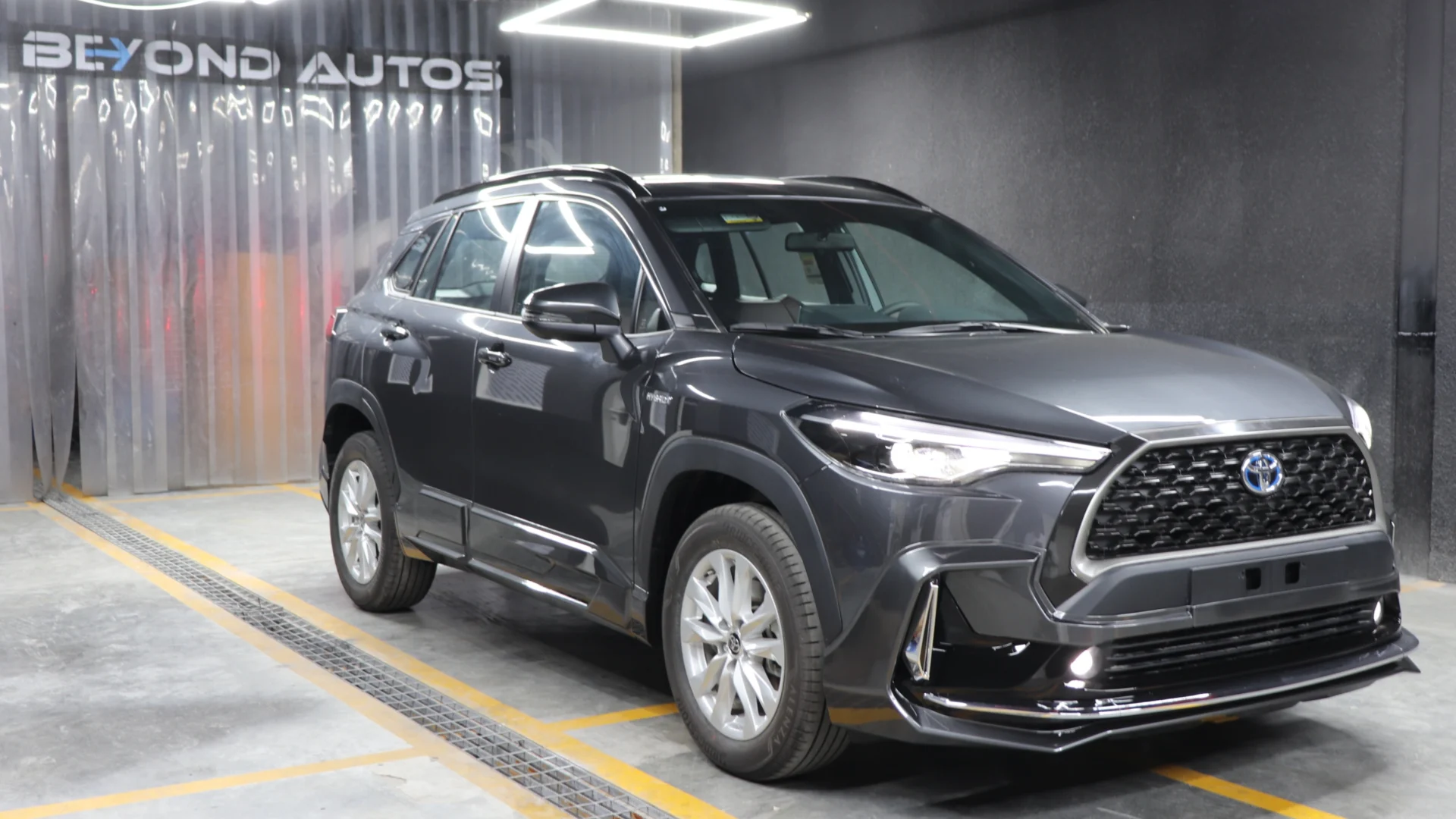 Toyota-Corolla-Cross-Body-Kit-V1-Beyond-Auto-Accessories Grey Front