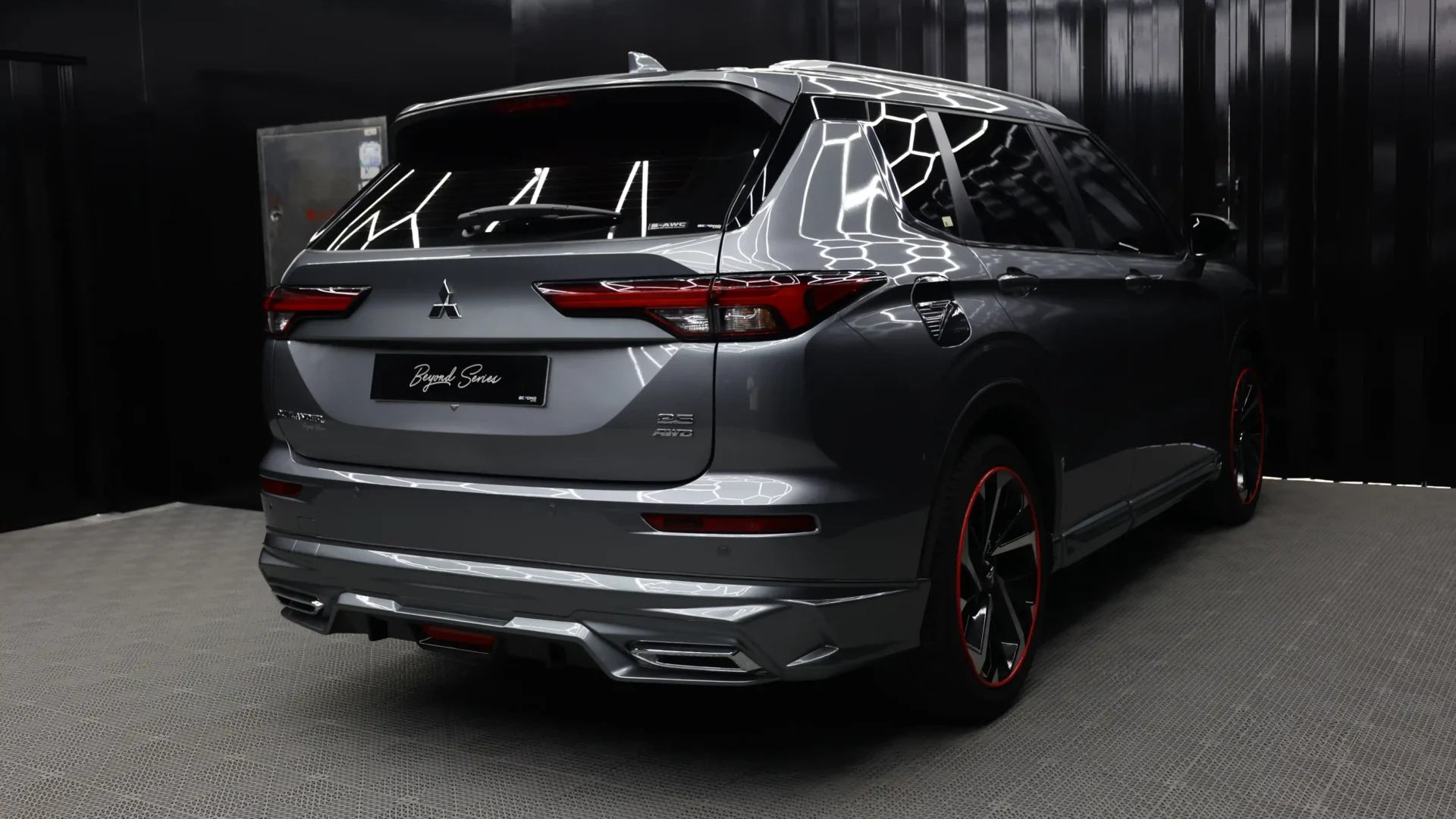 Beyond Auto Accessories _ Outlander V2 _ White _ Body Kit Rear 2022 2023 2024