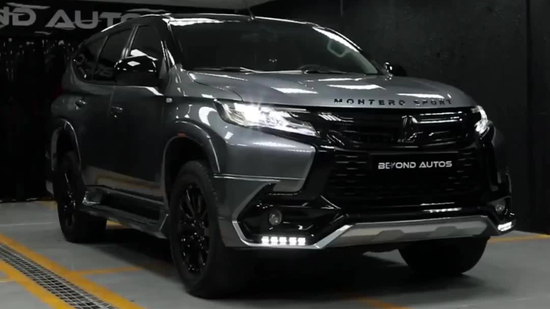 Mitsubishi-Montero-Sport-Body-Kit-V1-Beyond-Auto-Accessories-Grey Front