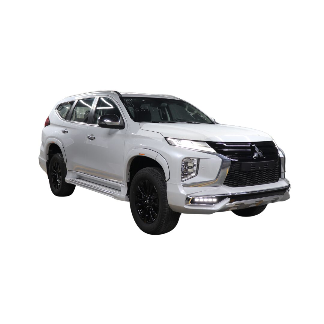 Beyond Auto Accessories _ Montero V2 _ White _ Body Kit After - Front (2)