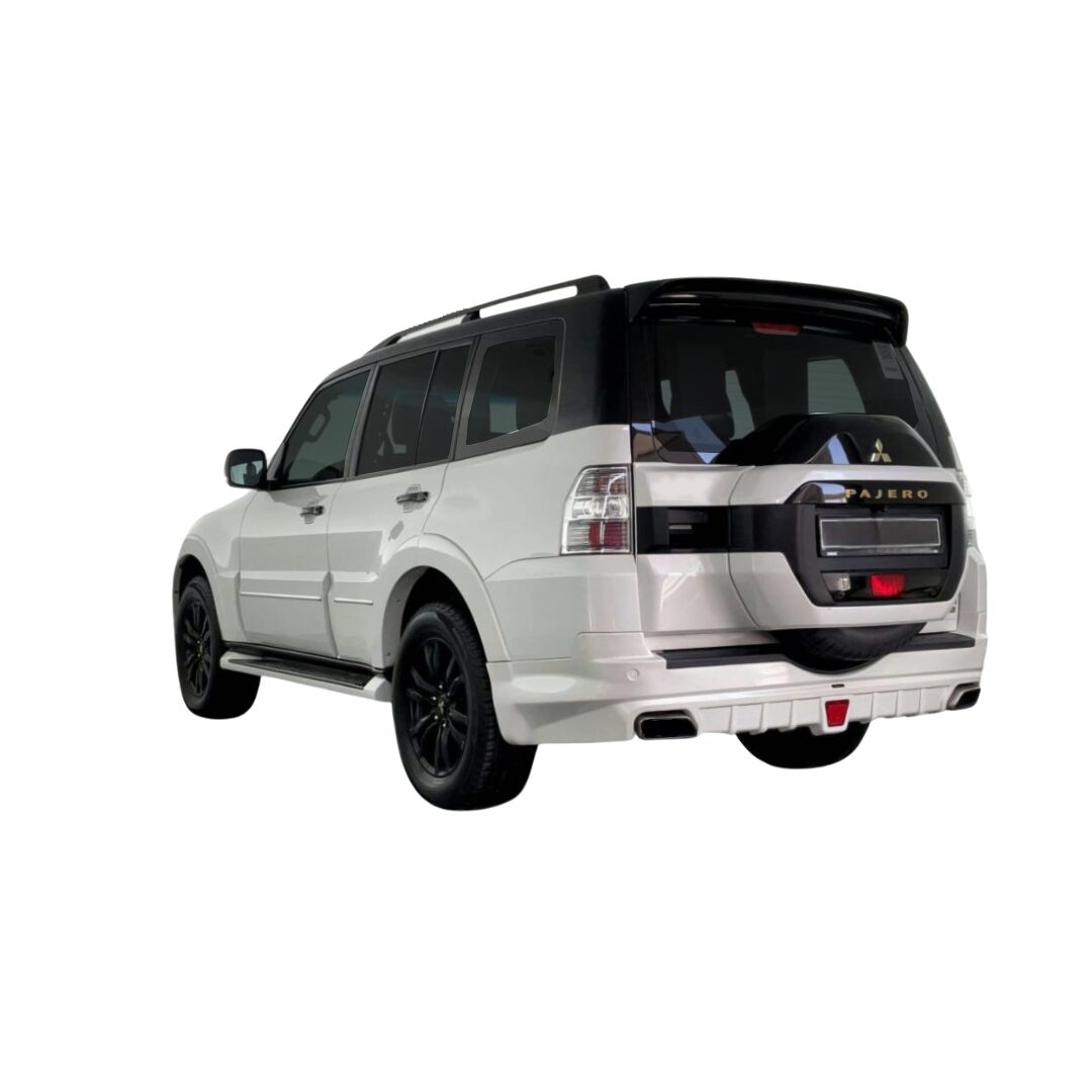 Beyond Auto Accessories _ Pajero V1 _ White _ Body Kit After - Rear