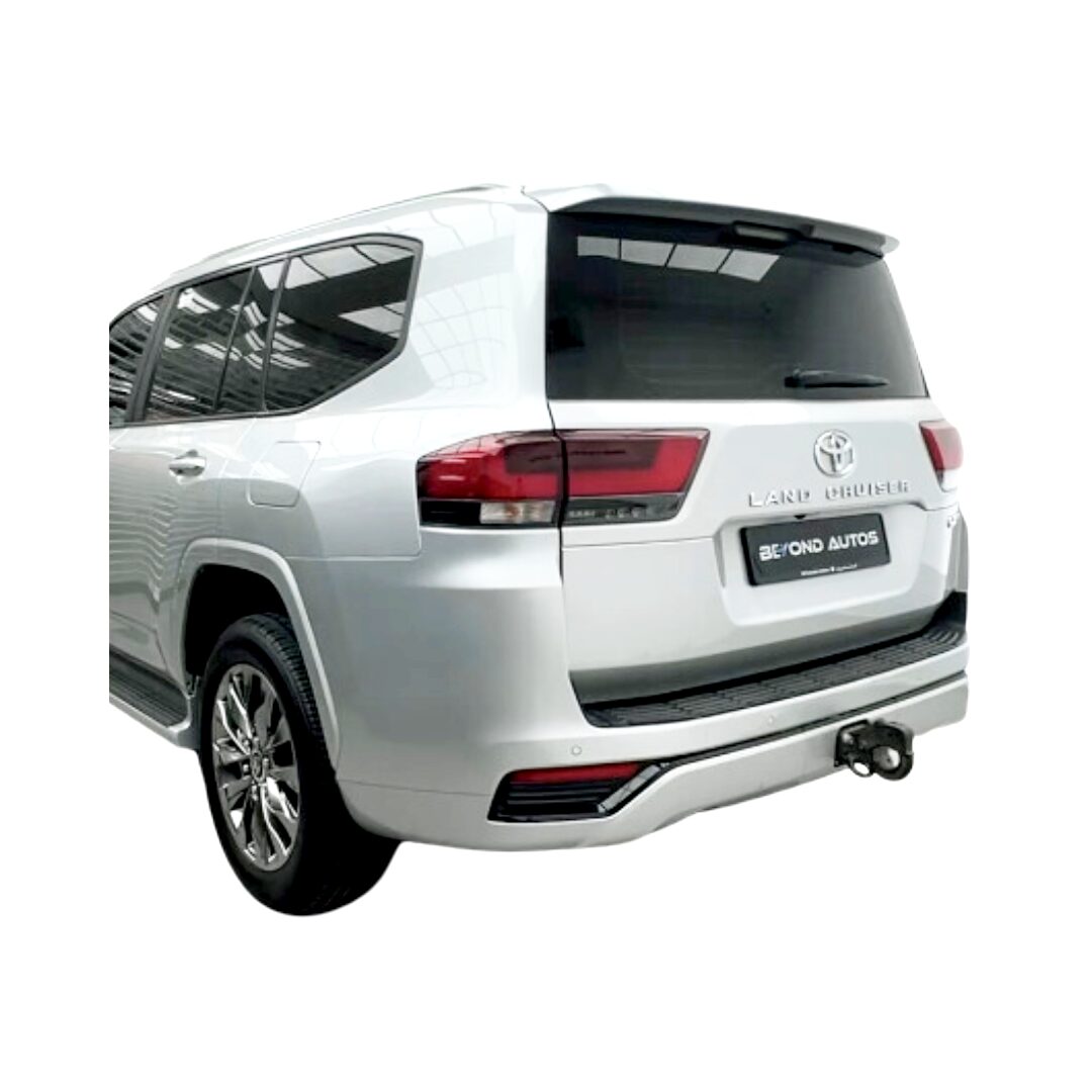 Beyond Auto Accessories _ Toyota Land Cruiser LC300 _ Silver _ Body Kit Before - Rear