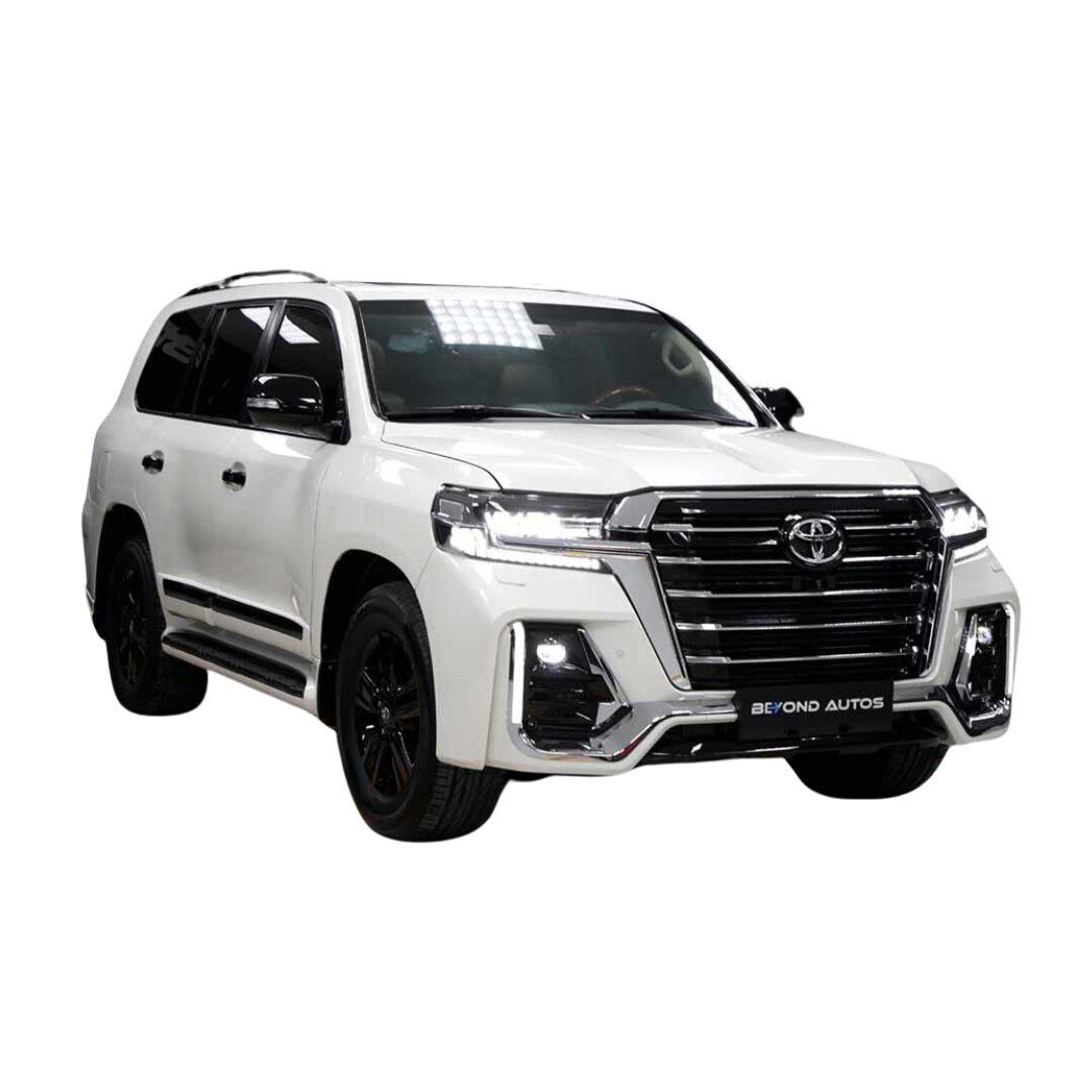 Beyond Auto Accessories _ Toyota Land Cruiser Navigator _ White _ Body Kit After- Front