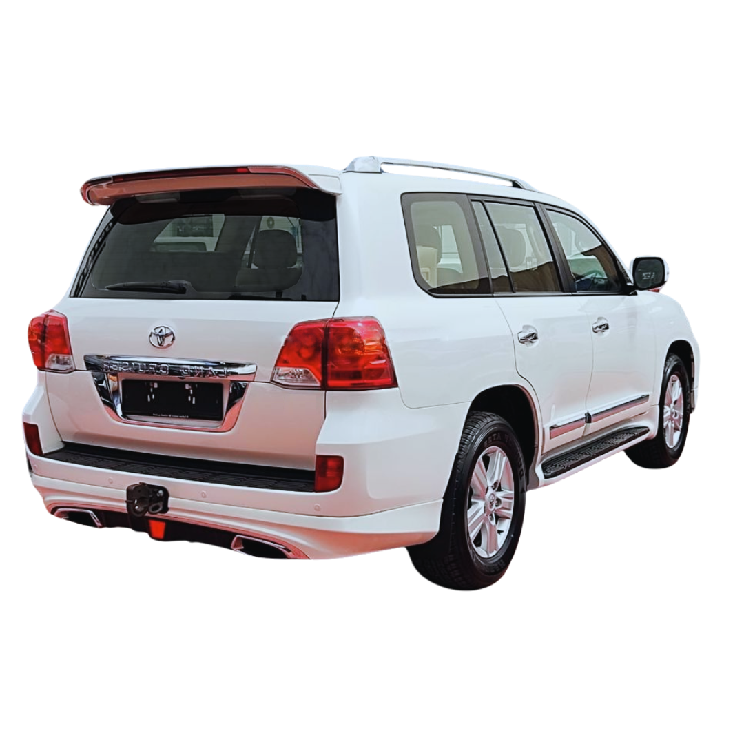 Beyond Auto Accessories _ Toyota Land Cruiser Navigator _ White _ Body Kit Before- Rear