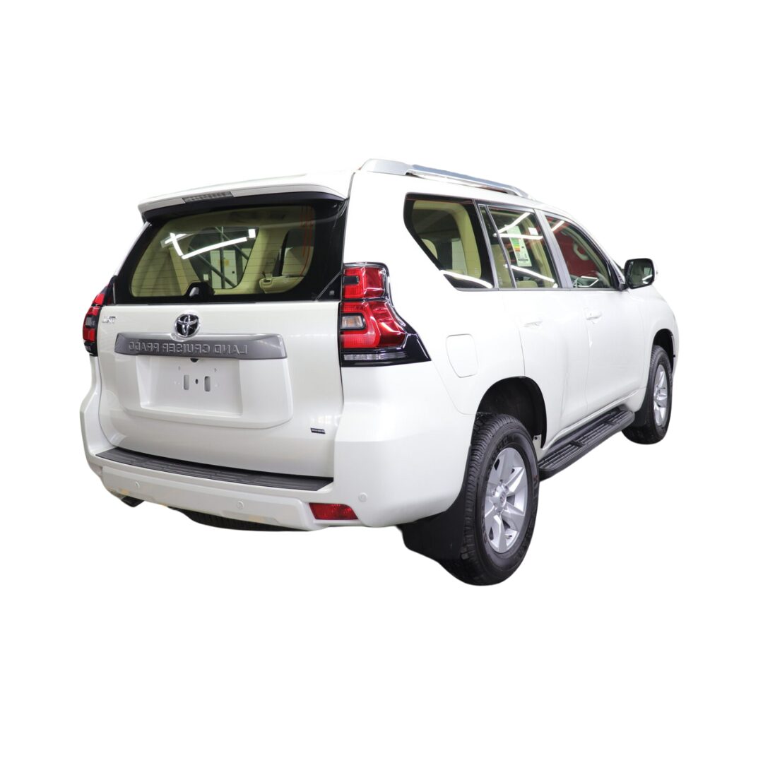 Beyond Auto Accessories _ Toyota Prado V1 _ White _ Body Kit Before- Rear