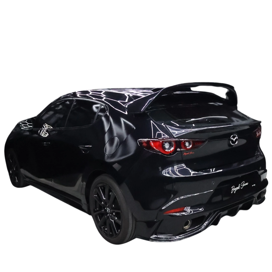 Beyond Auto Accessories _ Mazda 3 _ Body Kit Before - Rear