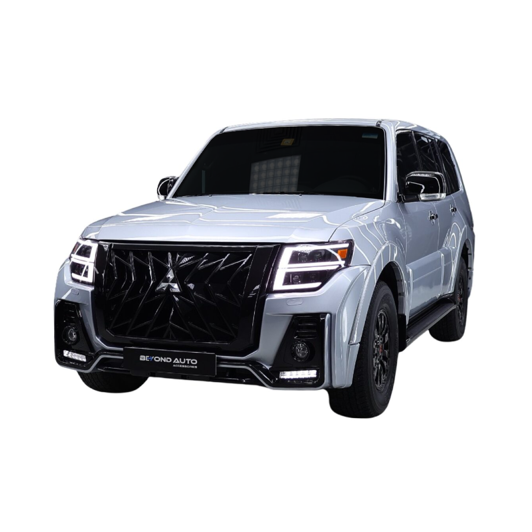 Mitsubishi-Pajero-Black-Hawk-Beyond-Auto-Accessories-Front-After