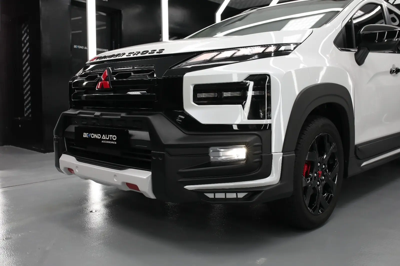 Mitsubishi-Xpander-Body-Kit-Cross-V1-Beyond-Auto-Accessories Front Bumper