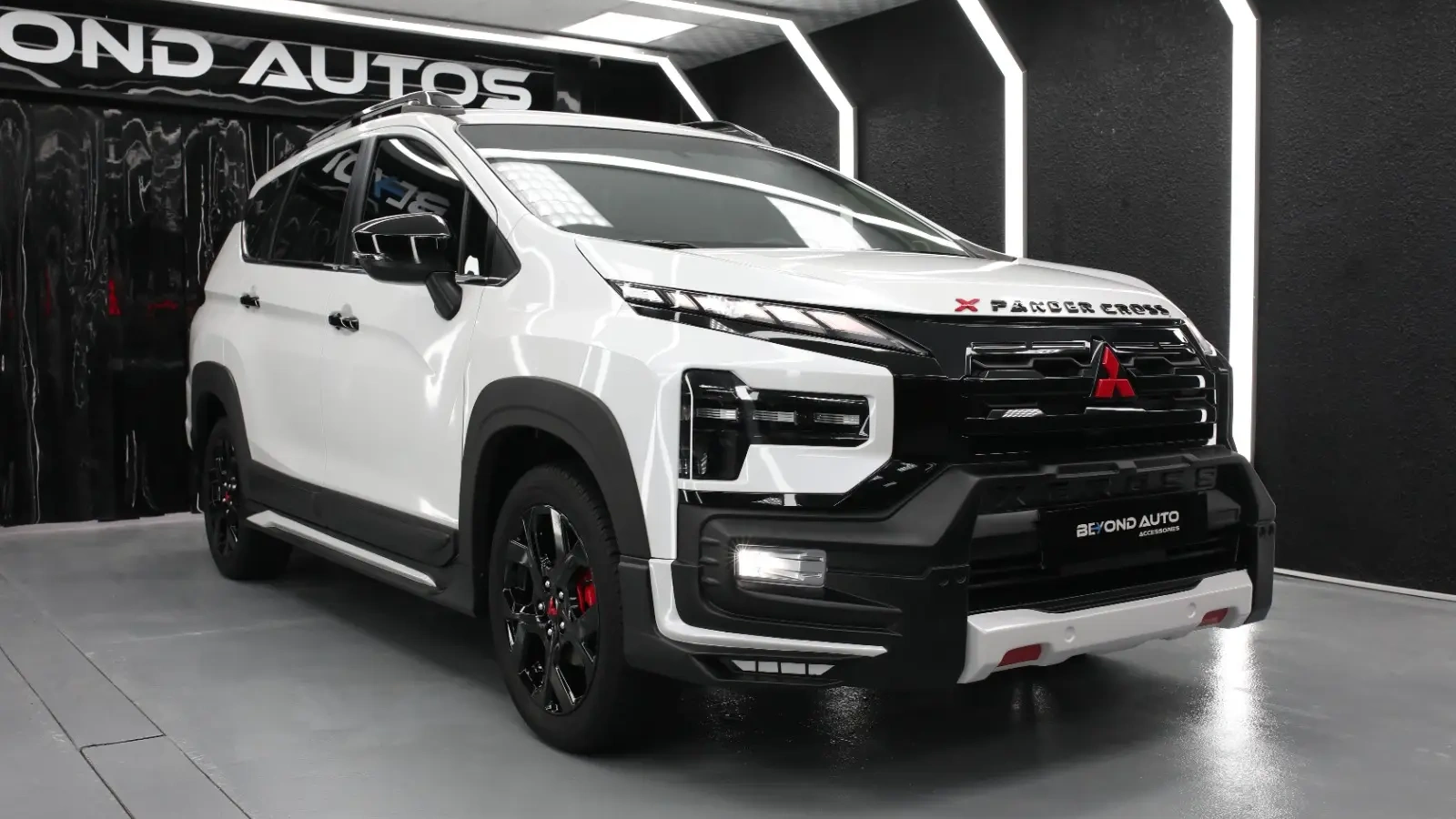 Mitsubishi-Xpander-Body-Kit-Cross-V1-Beyond-Auto-Accessories White Front