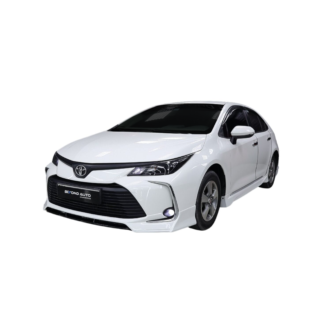 Toyota-Corolla-body-kit-Beyond-Auto-Accessories-Front-After