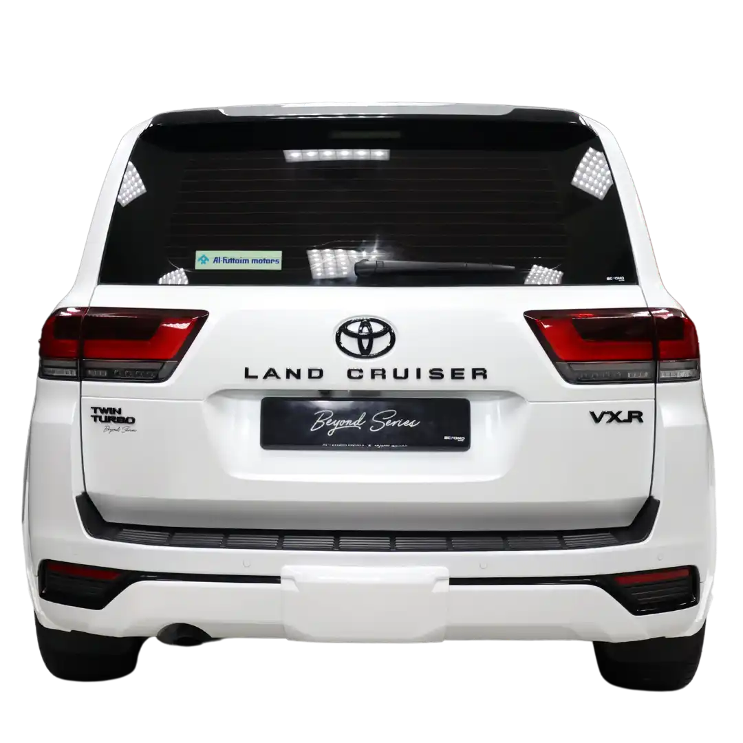 Beyond Auto Accessories _ Toyota Land Cruiser Wald _ White _ Body Kit Before - Rear