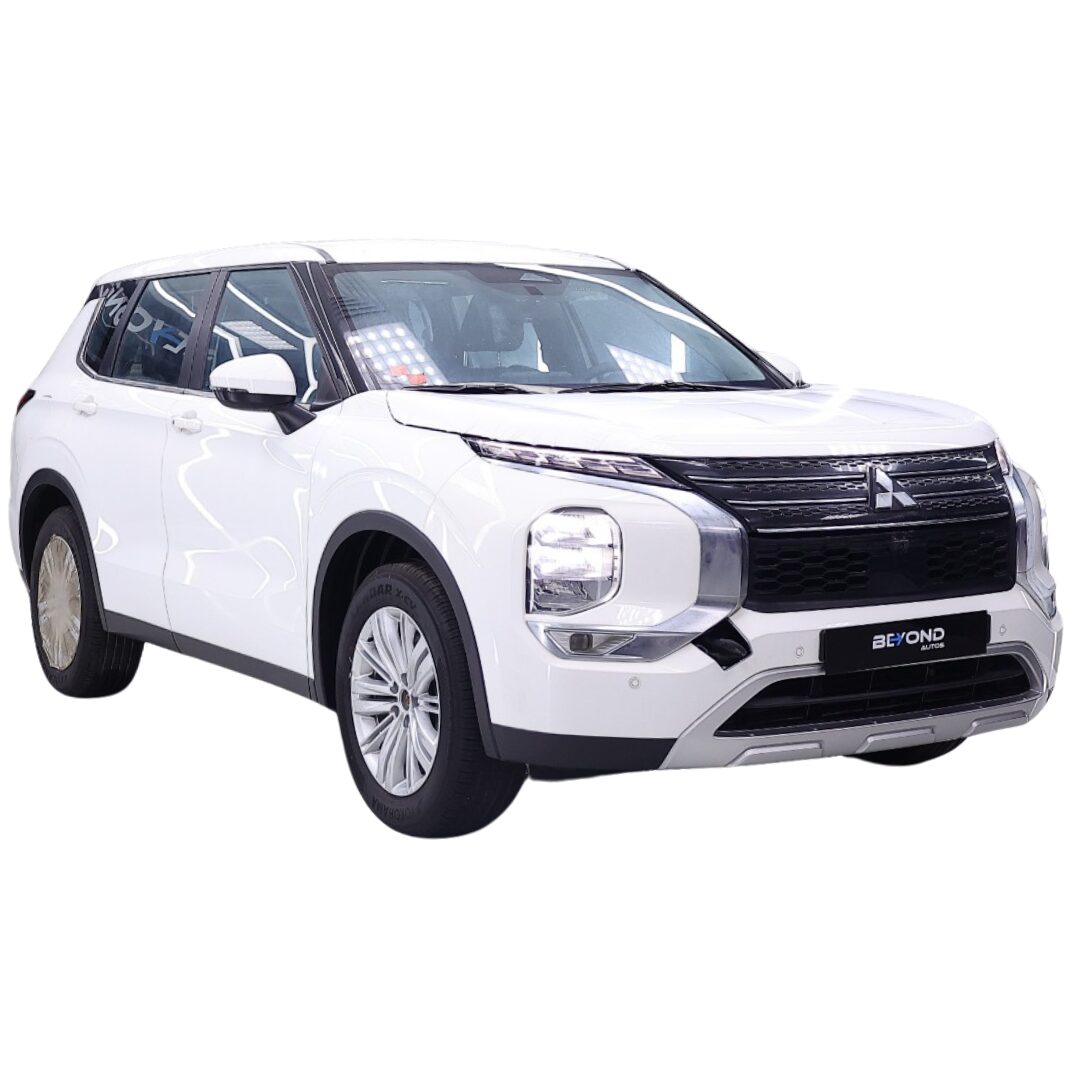 Beyond Auto Accessories _ Outlander V2 _ White _ Body Kit Before - Front