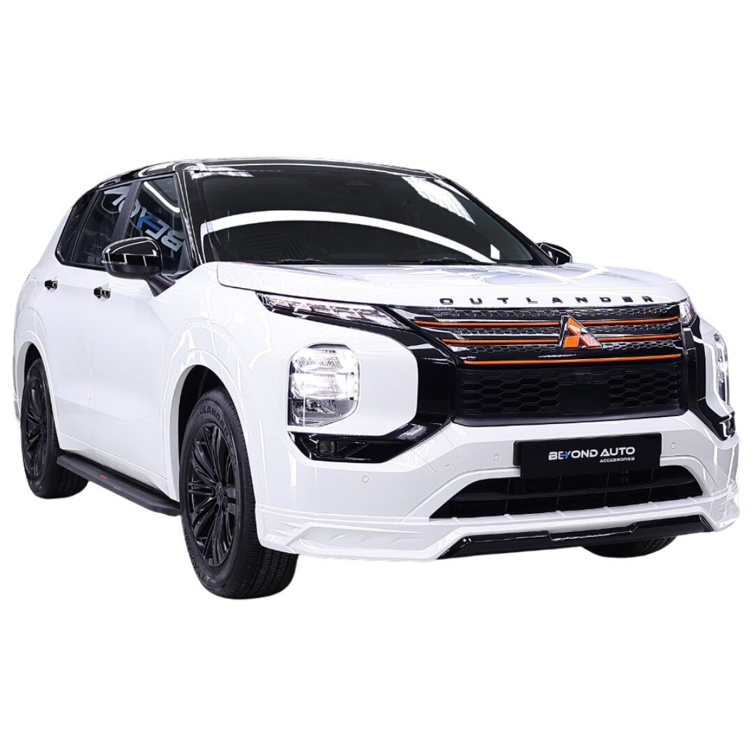 Beyond Auto Accessories _ Outlander V2 _ White _ Body Kit After - Front