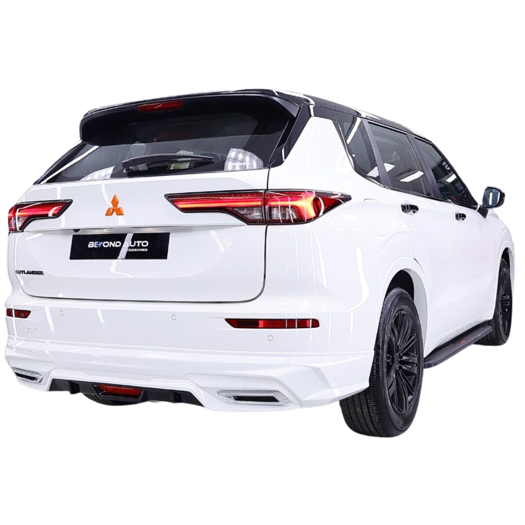 Beyond Auto Accessories _ Outlander V2 _ White _ Body Kit After - Rear